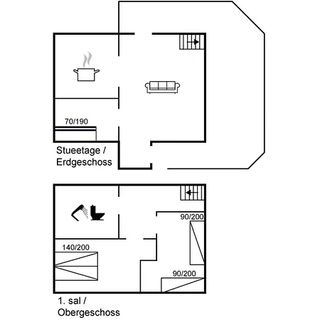 דירה Niilo - 1-7km From The Sea By Interhome Sønderby